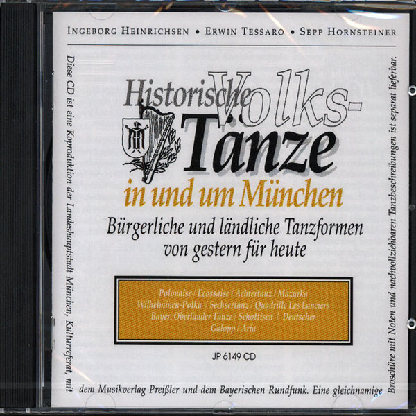 CD Historische Volkstänze in und um München
