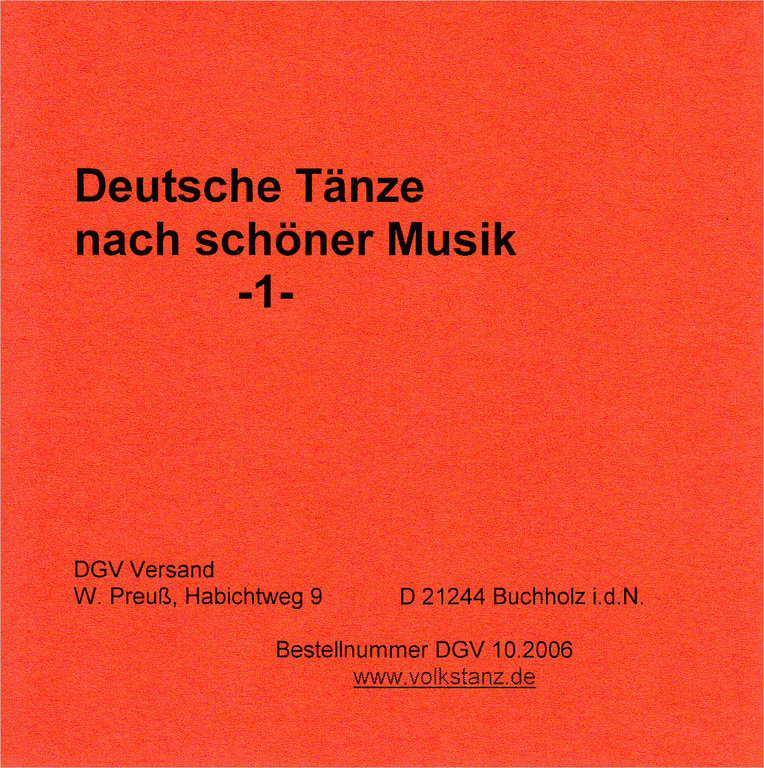 Deutsche Tänze nach schöner Musik CD-Set